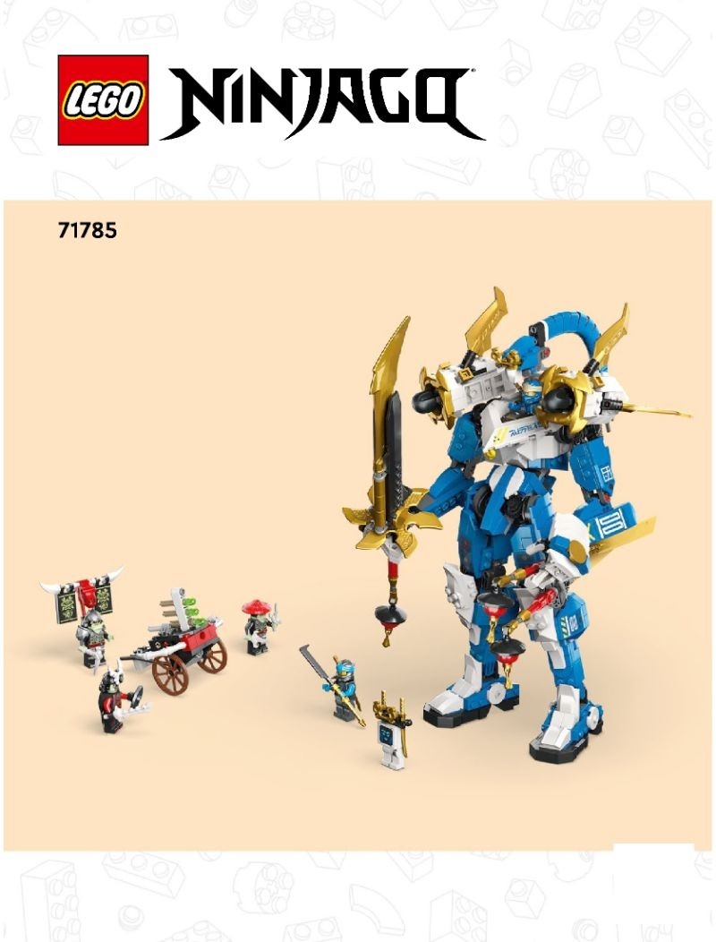 View LEGO® instruction 71785 Jays Titan Mech - LEGO instructions and ...