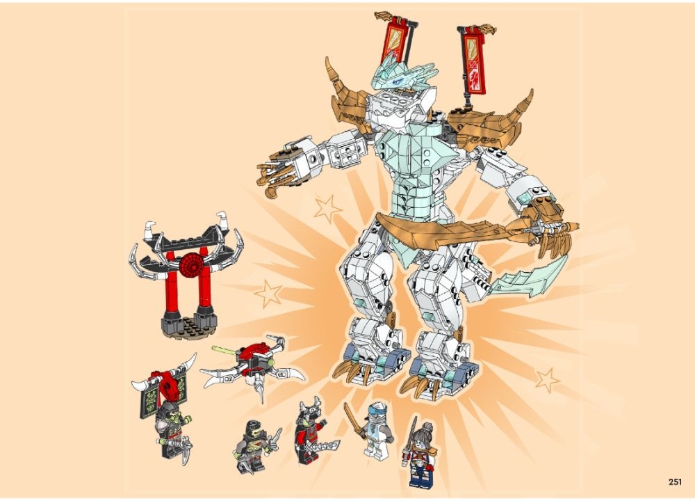 Voir l'instruction LEGO® 71786 Zane's Ice Dragon Creature ...