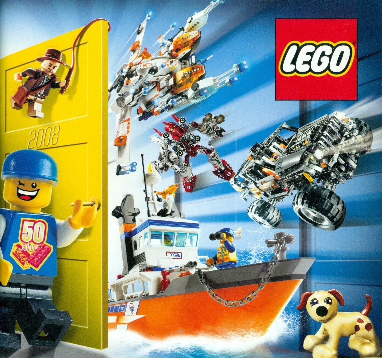 2008 LEGO  Catalog  09 DE LEGO  Bauanleitungen und Kataloge 