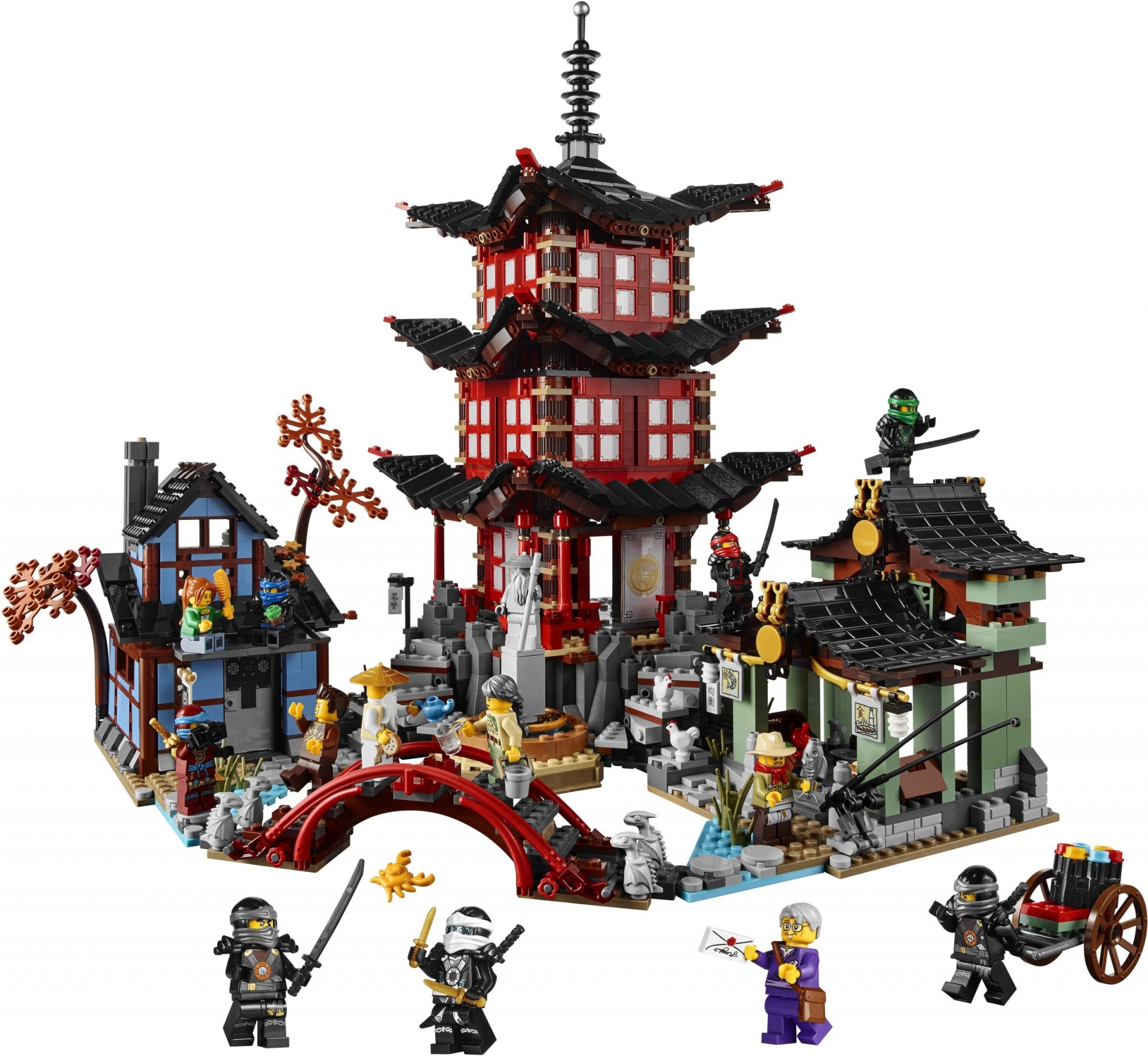 70751 Temple of Airjitzu - LEGO Bauanleitungen und Kataloge Bibliothek