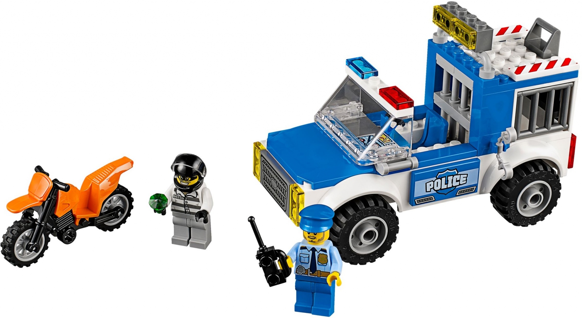 10735 Police Truck Chase - LEGO in   structions and catalogs