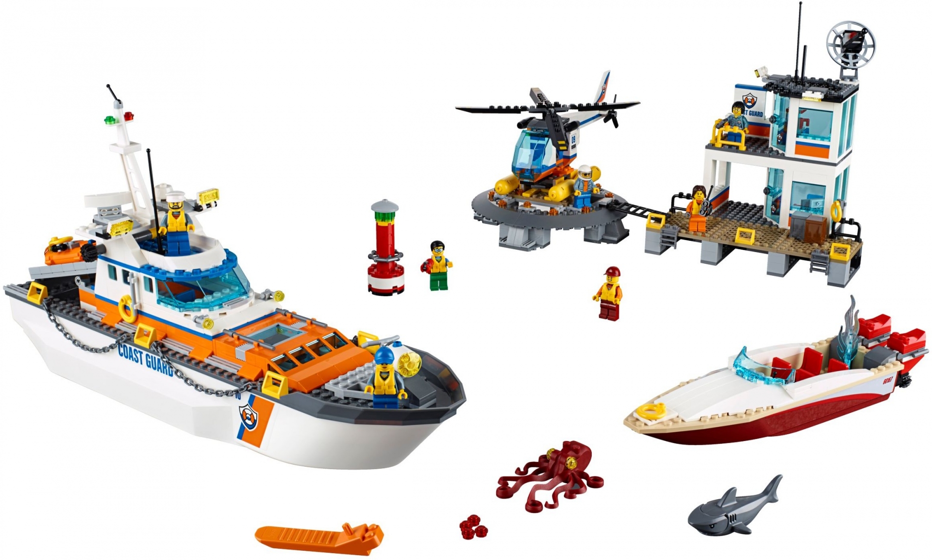 60167 Coast Guard Headquarters - LEGO instructions and catalogs library