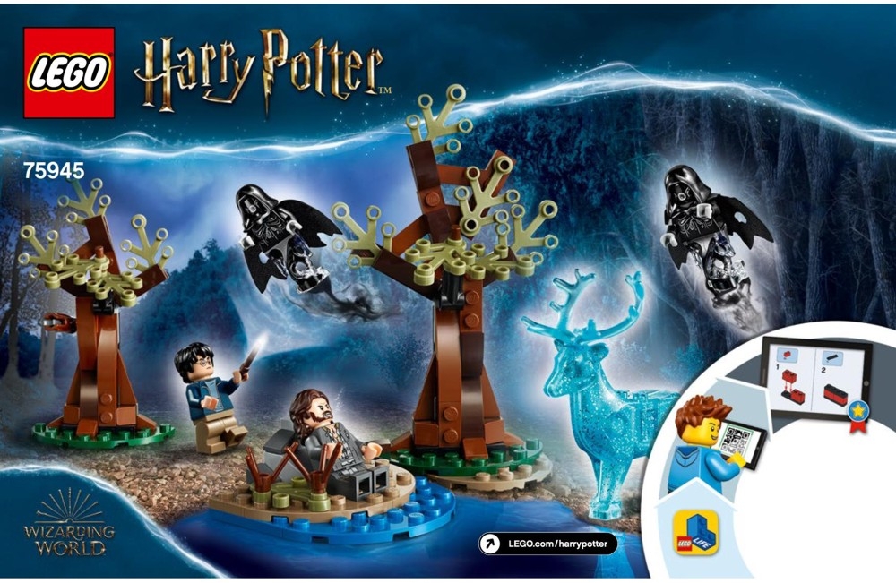 View LEGO® instruction 75945 Expecto Patronum - LEGO instructions and ...
