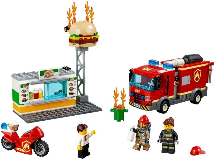 60214 Burger Bar Fire Rescue - LEGO instructions and catalogs library