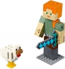 21149 Minecraft Alex BigFig with Chicken