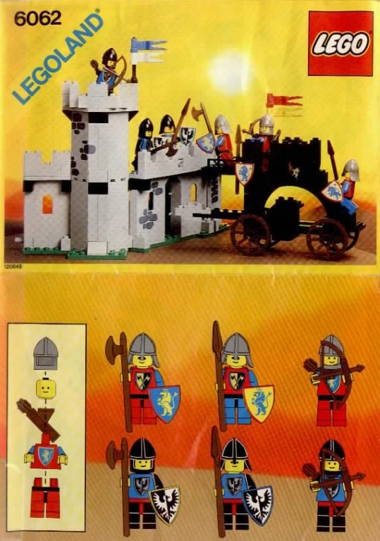 Lego レゴ 6062 Battering Ram Knights 城壁の攻防 アウトレット価格