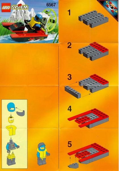 View LEGO® instruction 6567 Speed Splash - LEGO instructions and ...