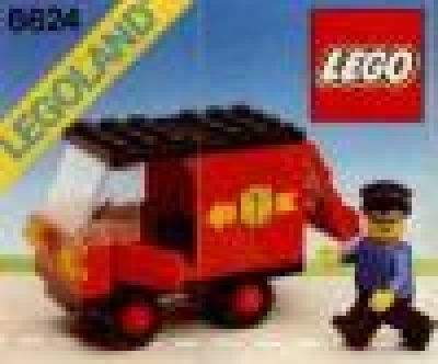 6624 Delivery Van LEGO instructions and catalogs library