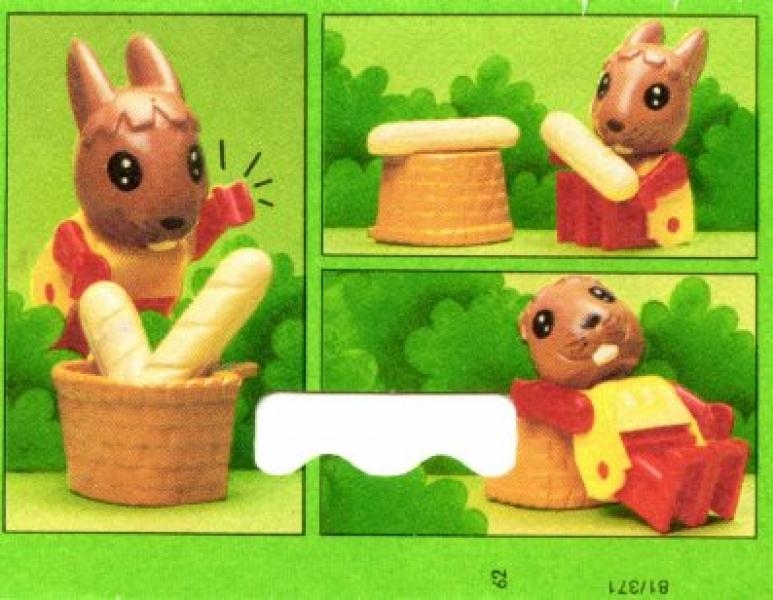 View LEGO® instruction 3708 Rufus Rabbit - LEGO instructions and ...