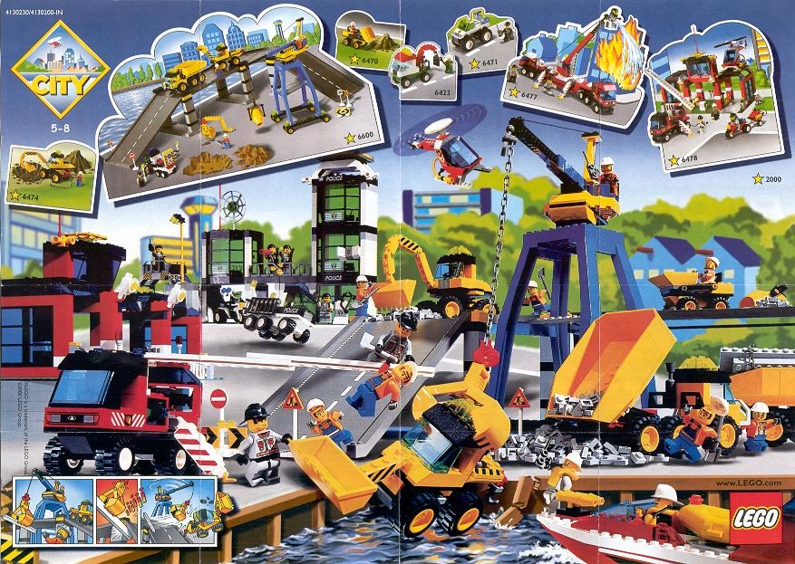 2000 LEGO Minicatalog 9 LEGO Bauanleitungen und Kataloge Bibliothek