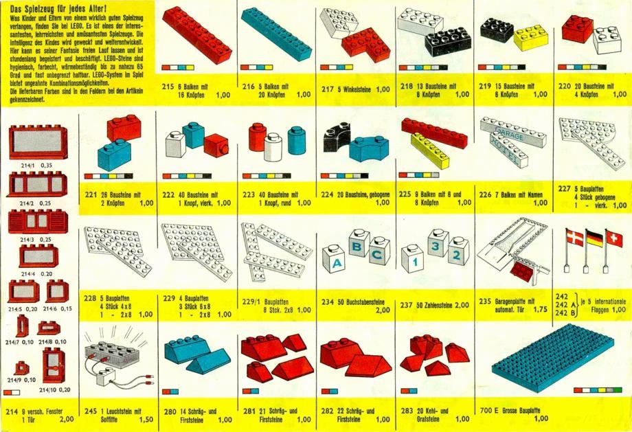 View Lego® Instruction 1961 Lego Catalog 7 De Lego Instructions And Catalogs Library