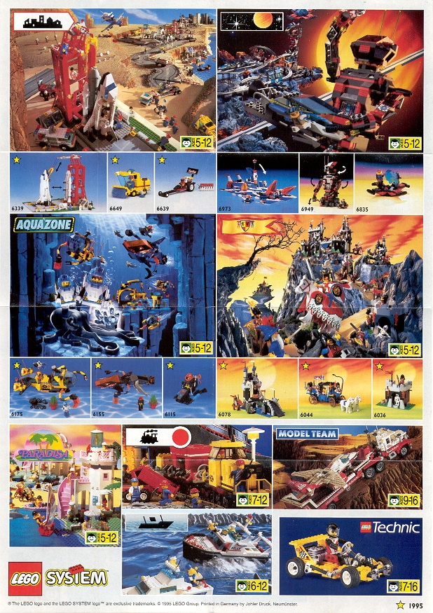 1995 LEGO Minicatalog 12 LEGO instructions and catalogs library