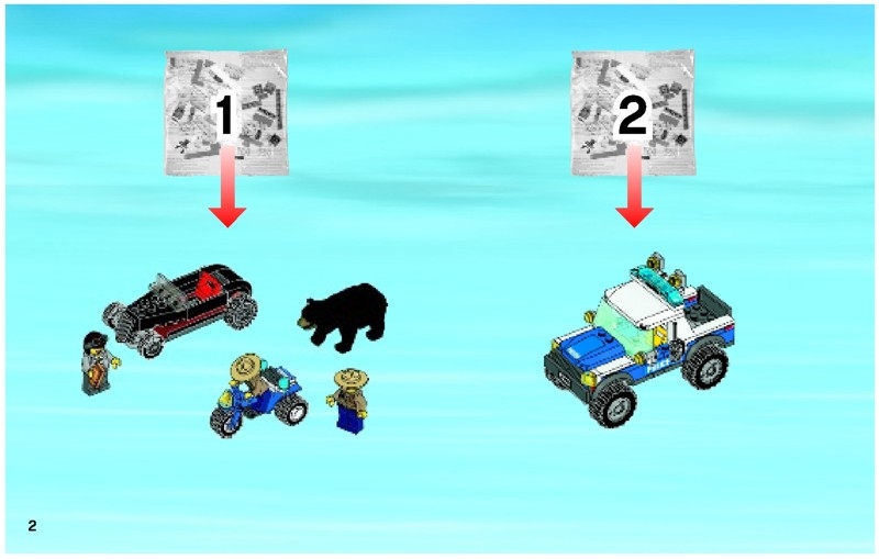 View LEGO® instruction 4438 Robbers